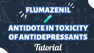 Flumazenil  Antidote in Toxicity of Antidepressants shorts shortvideos ytshorts question [upl. by Sofer]