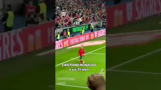 Siuuu cristianoronaldo anotó un golazo ⚽ para portugal cr7 fyp [upl. by Nuris290]