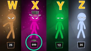 Best 999 Stickman Random Party  Stickman Party 1 2 3 4 Player 2024  D  YAN [upl. by Sauder]