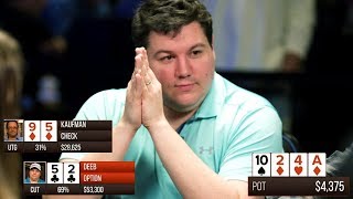 Slow Roller Gets OWNED  Hilarious Poker Hand [upl. by Ittam]