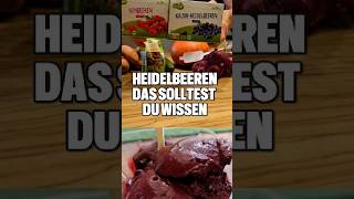 Heidelbeeren das solltest du wissen [upl. by Eeraj]