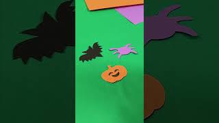 GIOCO ABBINAMENTO DEI COLORI DI HALLOWEEN crayola craft shorts halloween [upl. by Gloria]