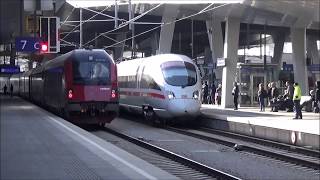 Eisenbahnverkehr in Wien [upl. by Aitropal]