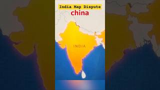 India’s Map Disputed How Different Nations See It  IndiaMap Geopolitics India China Pakistan [upl. by Chaille]