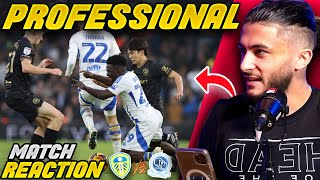 Flat but Professional performance  Leeds 20 QPR  match breakdown [upl. by Ariahs]