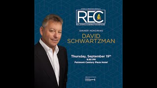 REC Honoree David Schwartzman [upl. by Nosnevets]