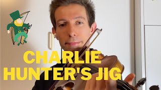 Charlie Hunters Jig  Irish Fiddle Music shorts [upl. by Jaymee]