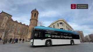 L’Ajuntament de Sabadell i TUS comencen les proves amb un autobús d’hidrogen zero emissions [upl. by Airad]