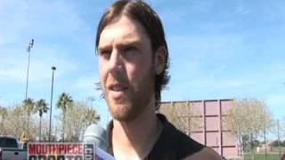 Cubs Spring Training Neal Cotts on the Pitching Staff [upl. by Bremen]