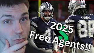 Whos Up NNEX Ranking the TOP 10 Offensive FREE AGENTS for 2025 [upl. by Hen440]