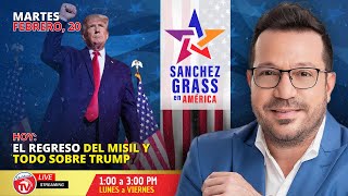 HOY El regreso del misil de la verdad y todo sobre Trump I Sánchez Grass en América I Univista TV [upl. by Asereht]