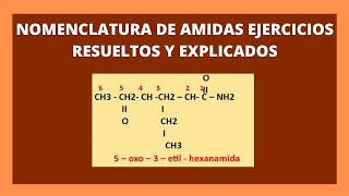 nomenclatura de amidas IUPAC 2022 [upl. by Rutherfurd357]