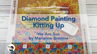 Diamond Painting Kitting Up  Diamond Art Club  We Are Sun [upl. by Dobbins980]