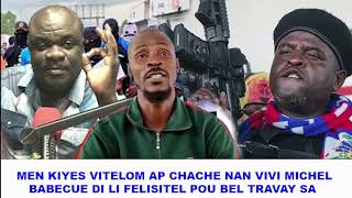 BABECUE DI KIYÈS VITELÒM AP CHACHE NAN VIVI MICHEL TOUT MOUN SEZI NOU MELE [upl. by Aniri]