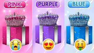 Choose Your Gift 🎁 Pink Purple or Blue 💗💜💙 How Lucky Are You😱 [upl. by Meli]