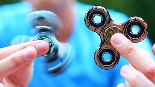 PRO FIDGET SPINNER TRICKS very cool [upl. by Nowujalo]