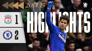 ⏪️ Liverpool 1  2 Chelsea  HIGHLIGHTS REWIND  DIEGO COSTA scores winner  PL 1415 [upl. by Itra]