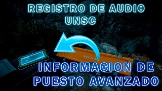 Halo Infinite  Ubicación Registro de Audio UNSC  Coleccionables  INFORMACION DE PUESTO AVANZADO [upl. by Ydnes]