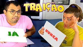 JÁ TRAÍ  EU NUNCA PESADÃO COM A MIRELA [upl. by Sidky]