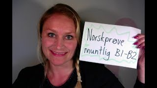 Video 369 Norskprøve muntlig B1B2 [upl. by Swec]