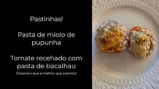 Melhor que coxinha Creme de bacalhau FÁCILah e tem uma pastinha de brinde [upl. by Htebazil]