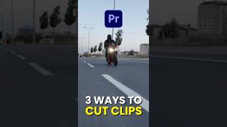 3 ways to cut clips  Premiere pro tutorial  premierepro tutorial [upl. by Eiznik114]