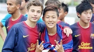 Lee Seung Woo Skills Lionel Messi  Barcelona [upl. by Spragens757]