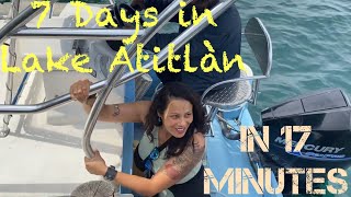 7 Days in Lake Atitlán Guatemala in 17 Minutes [upl. by Enisamoht]