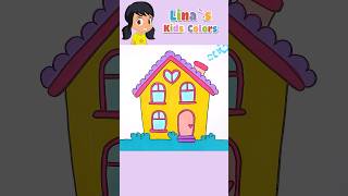 If Youre Happy  Coloring  Kids Songs ✨💖🌟 shorts nurseryrhymes coloring [upl. by Jann]