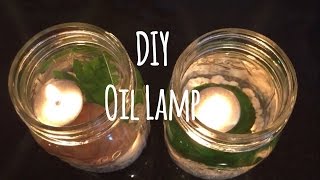 Easy DIY Oil Lamp [upl. by Hazaki]