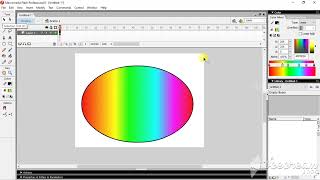 How to Make Own Colour in Macromedia Flash 8 Tips [upl. by Atlee]