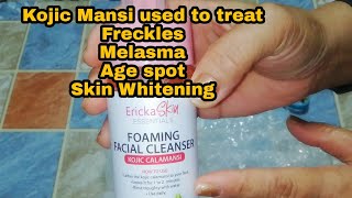 Kojic Calamansi Foaming Facial Cleanser First Impressions [upl. by Neelrahc]