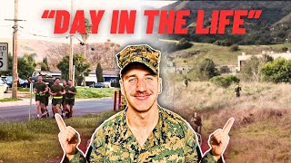 Day in the life of a US MARINE [upl. by Eedyaj]