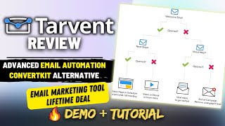 Tarvent Review Demo  Tutorial  Better Email Marketing Tool than Convertkit Aweber or Mailerlite [upl. by Emilie]