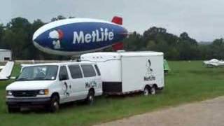 Met Life Blimp in Fredericksburg VA [upl. by Golter]