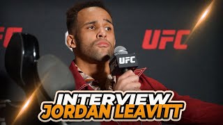 Jordan Leavitt UFC Vegas 70 full postfight interview [upl. by Pharaoh810]