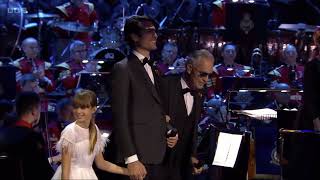 Andrea Matteo and Virgina Bocelli  The Greatest Gift  Festival of Remembrance 2022 [upl. by Chappy]