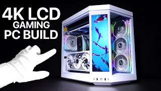 Building a Gaming PC w Builtin 4K Display  Future of PC Cases Hyte Y70 Touch [upl. by Annaerdna]