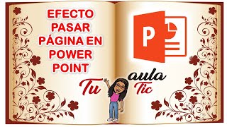 📖 EFECTO PASAR PÁGINA en Power Point Simular libro o cuento abierto [upl. by Market]