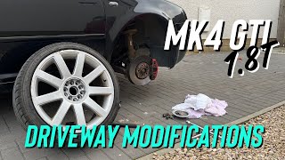 IMPROVING THE MK4 GTI  CHEAPEST MODS [upl. by Stormy]