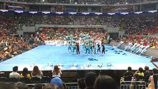 NU PEP SQUAD  UAAP CHEERDANCE COMPETITION 2017 Side View [upl. by Aronal]