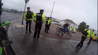 pulled by the police on a dirt bike in plymouth [upl. by Oicram]