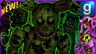 Gmod FNAF  Review  Brand New DrGBase FNAF Nextbots Part 4 [upl. by Ojytteb276]