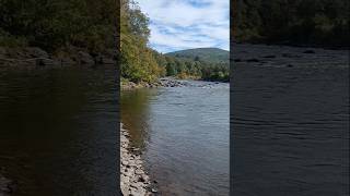 Chimney Hole Esopus Creek Catskill Mtn NY [upl. by Llenil]