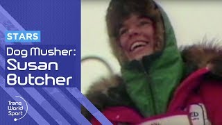 Iditarod Dog Musher Legend Susan Butcher  Trans World Sport [upl. by Ylrebmit]