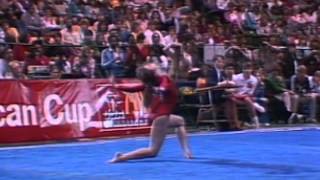 Irina Baraksanova  Floor Exercise  1986 McDonalds American Cup [upl. by Fulcher848]