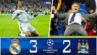 Real Madrid 32 Manchester City UCL 2013 Extended Highlights amp Goals Full HD 🎤 احمد الطيب [upl. by Enoval]