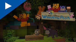 Minecraft Disneyland The Many Adventures of Winnie the Pooh 2021 [upl. by Tlaw]