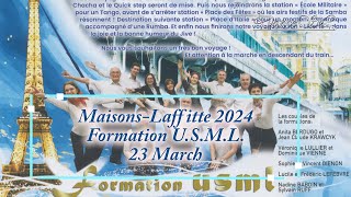 MaisonsLaffitte 2024  Formation USML 2024  Show Dance 38è Tournoi International  23 March 2024 [upl. by Granny695]