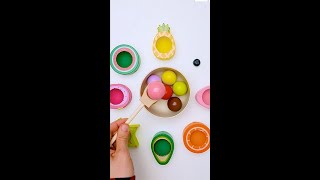 Learn Color amp Fruits Sorting Game for Toddlers kidseducationvideo [upl. by Noyek]